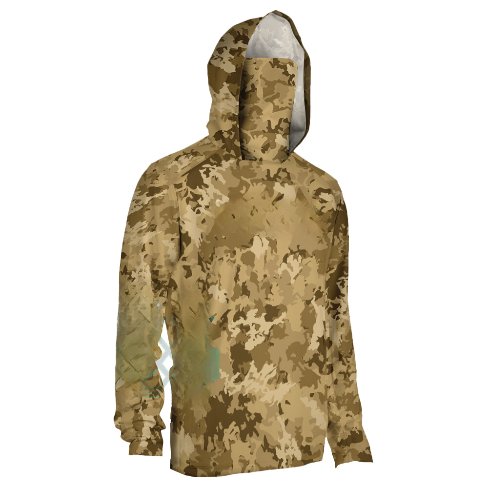 Fishing Shirt Uv Protection - Koszula wędkarska letnia, odzież wędkarska męska