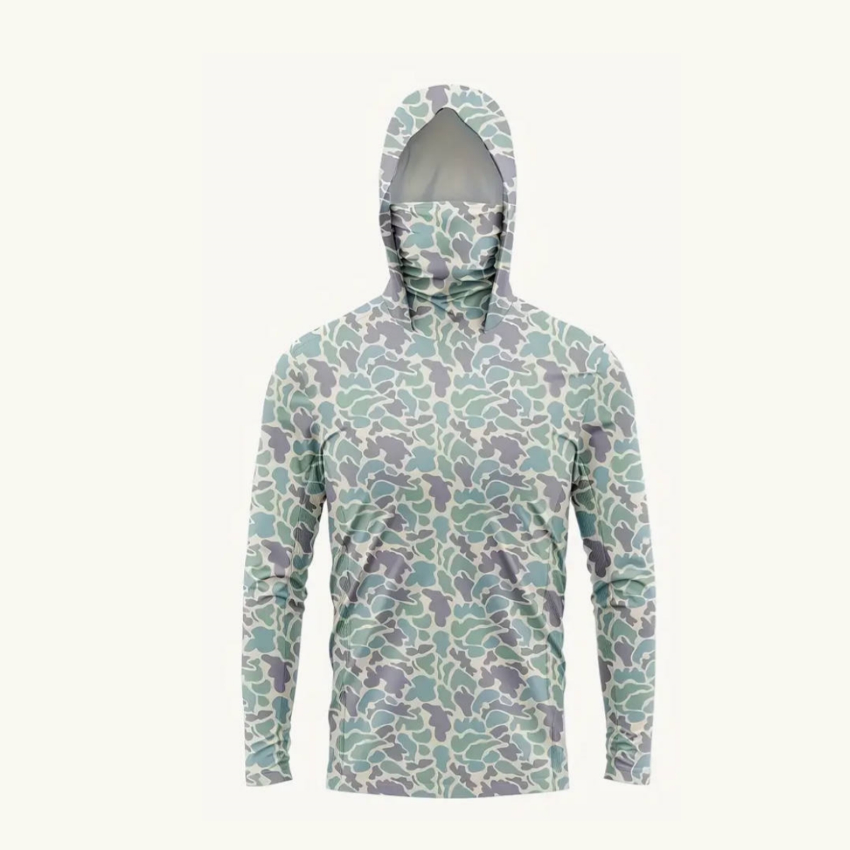 Fishing Shirt Uv Protection - Męska bluza z kapturem do wędkowania