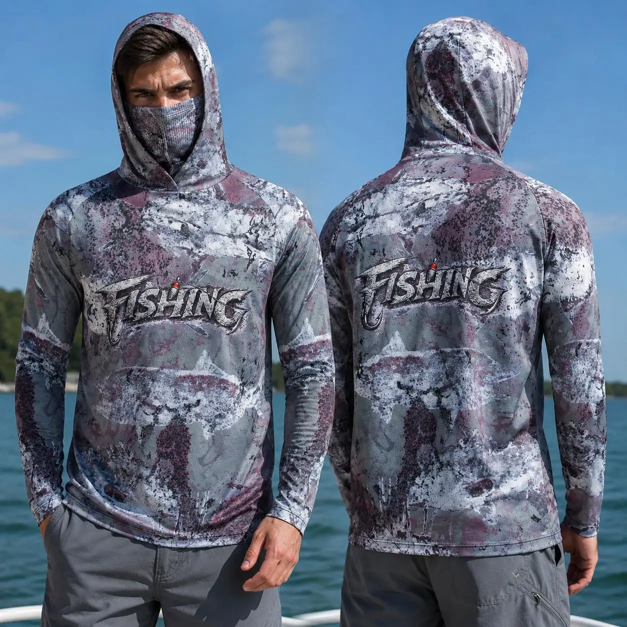 Koszula do wędkowania z kaptur – Fishing Mask Sun Protection recenzja i cena