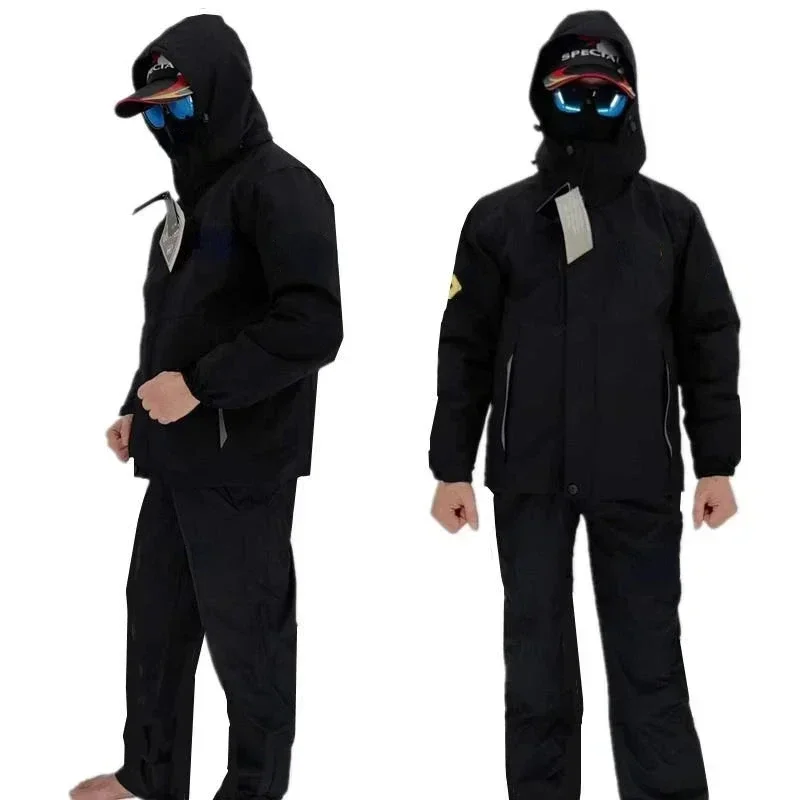 Gruby zestaw ubrań wędkarskich – Fishing Rain Suit recenzja i cena