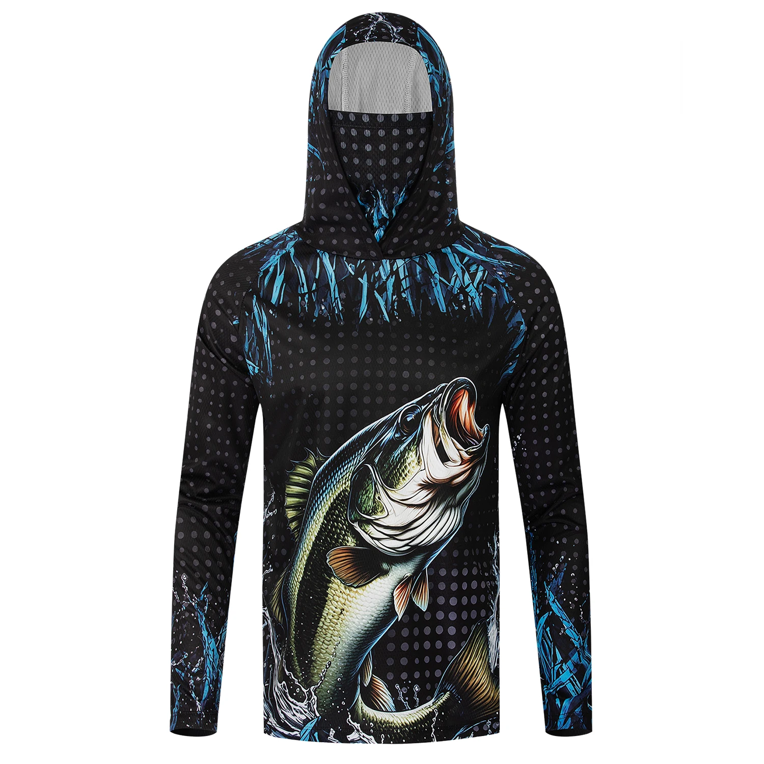 Męska bluza z kapturem UPF50+  – Fishing Mask Sun Protection recenzja i cena