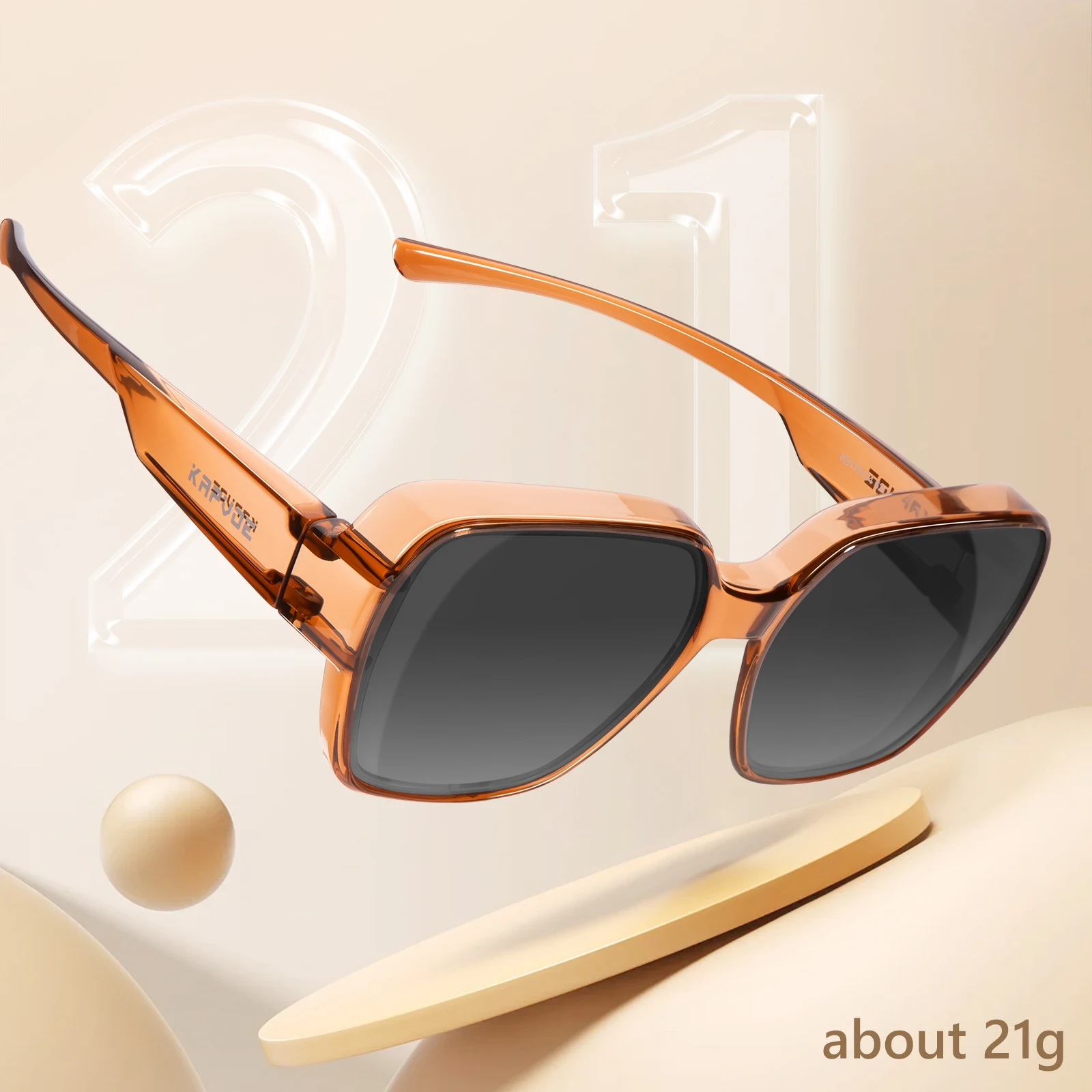 Okulary przeciwsłoneczne Kapvo – Fishing Sunglasses Polarized recenzja i cena