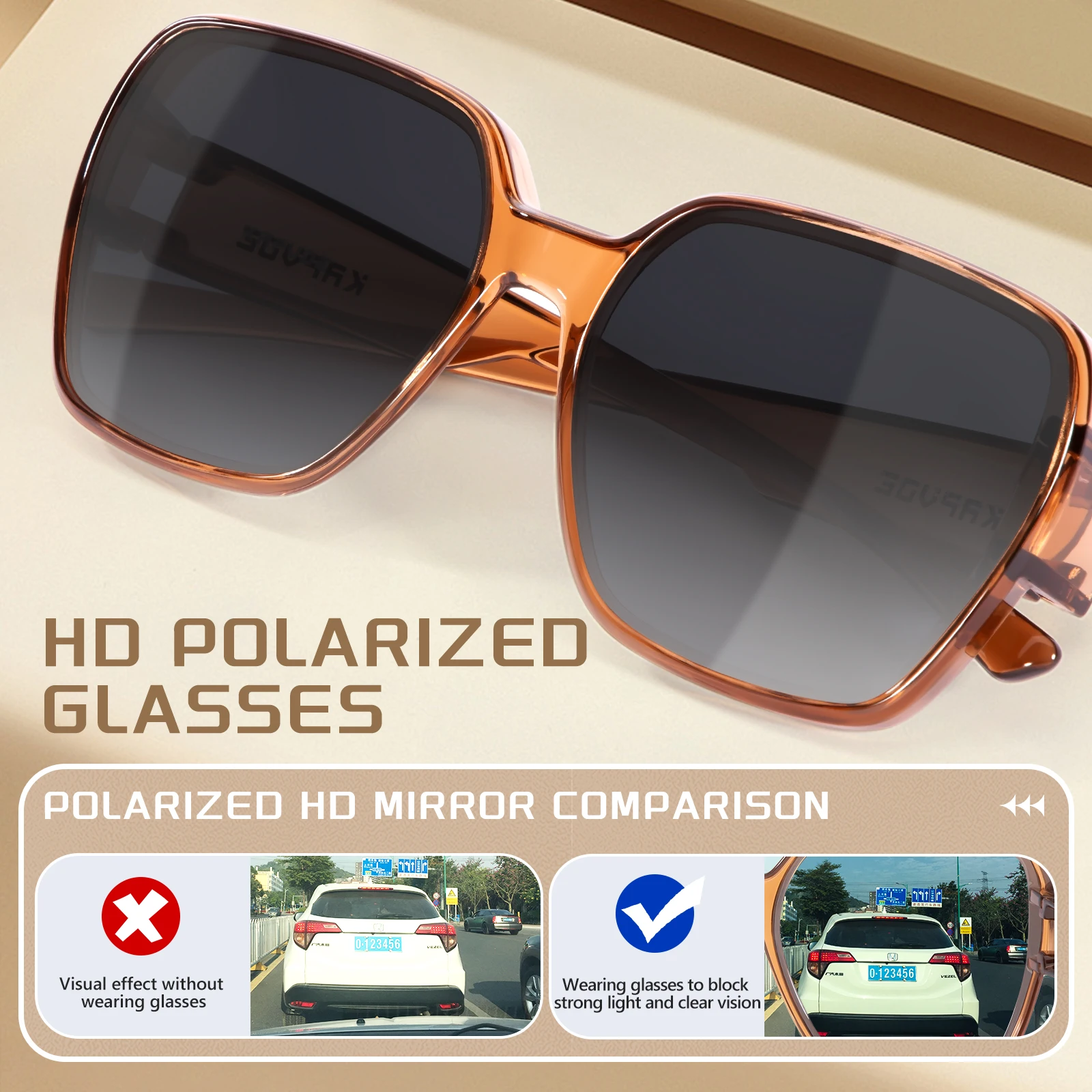 Okulary przeciwsłoneczne Kapvo – Fishing Sunglasses Polarized recenzja i cena