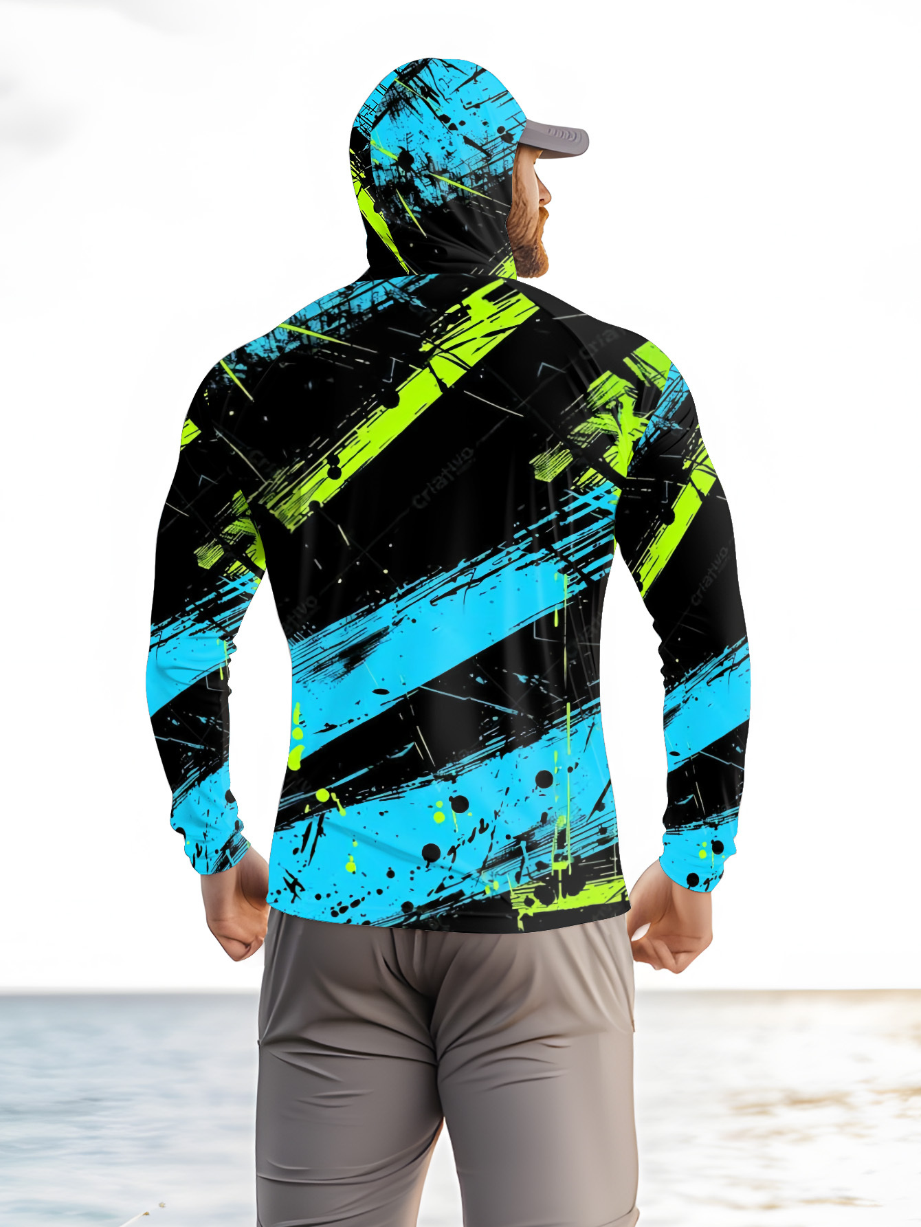 Męska bluza z kapturem do wędk – Fishing Shirt Uv Protection recenzja i cena