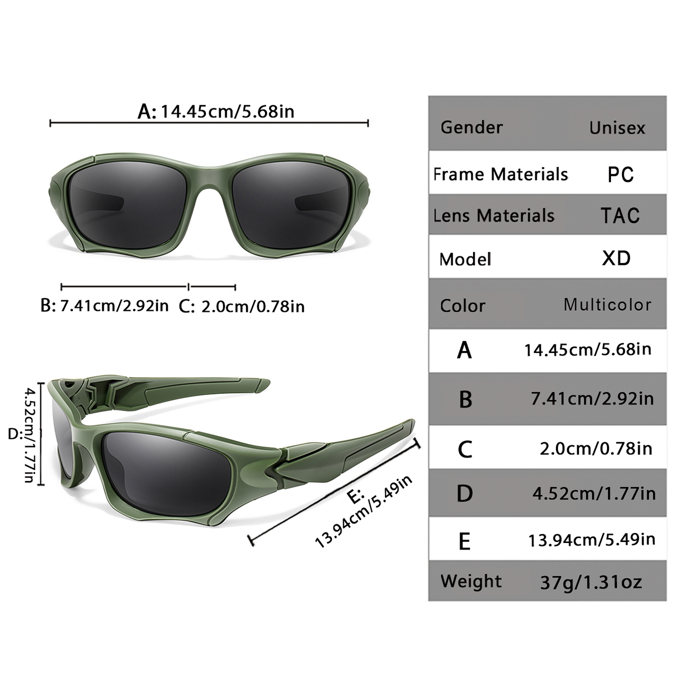 Klasyczne okulary przeciwsłone – Fishing Sunglasses Polarized recenzja i cena